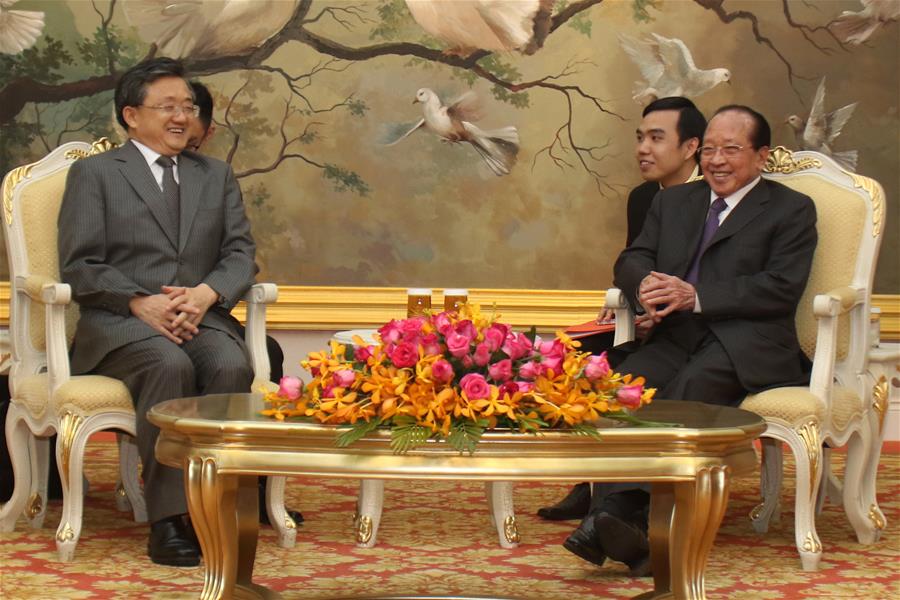 CAMBODIA-PHNOM PENH-DEPUTY PM-CHINESE VICE FM-MEETING