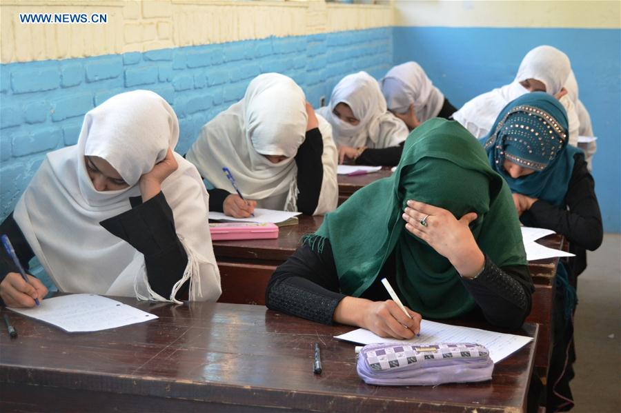 AFGHANISTAN-KANDAHAR-GIRLS-EDUCATION