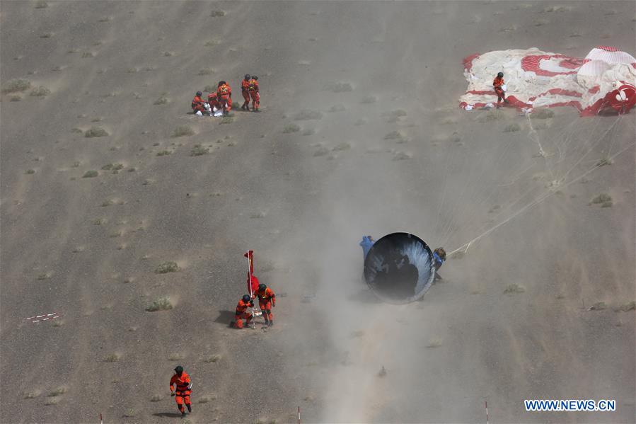 CHINA-INNER MONGOLIA-LONG MARCH-7-REENTRY MODULE (CN)   
