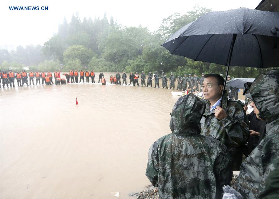 CHINA-LI KEQIANG-FLOOD CONTROL-DISASTER RELIEF-INSPECTION (CN)