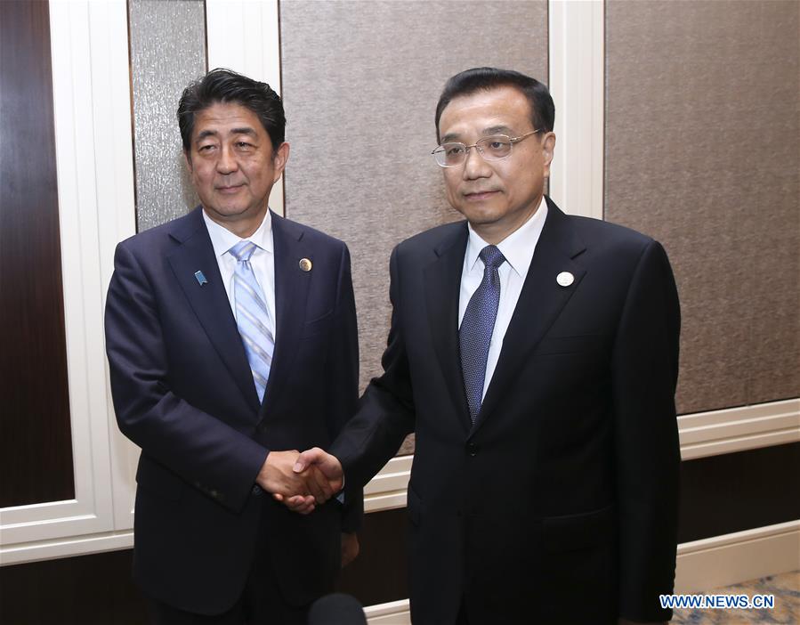 MONGOLIA-ULAN BATOR-CHINESE PREMIER-JAPANESE PM-MEETING