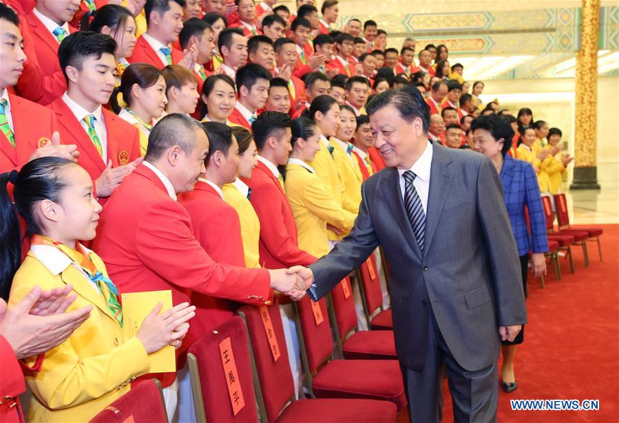 CHINA-BEIJING-LIU YUNSHAN-OLYMPICS-CHINESE DELEGATION-MEETING (CN)