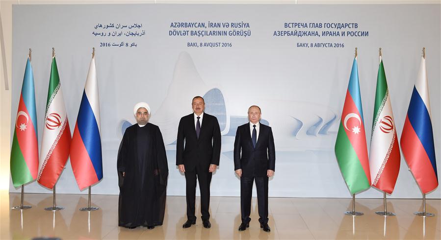 AZERBAIJAN-BAKU-IRAN-RUSSIA-MEETING 