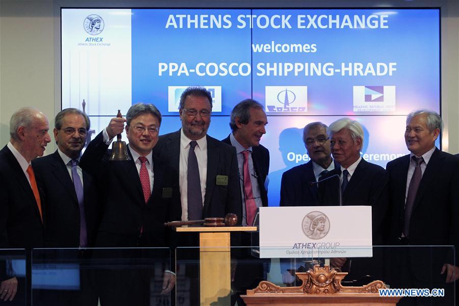 GREECE-ATHENS-COSCO SHIPPING-PIRAEUS PORT AUTHORITY-MAJORITY STAKE ACQUIREMENT