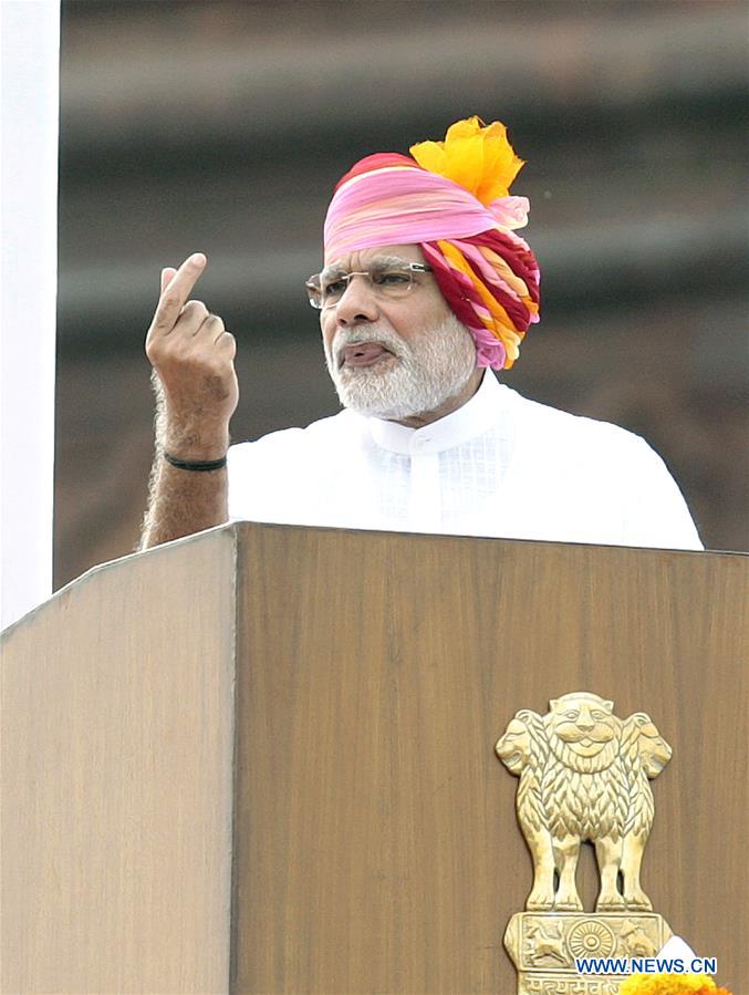 INDIA-NEW DELHI-INDEPENDENCE DAY-PM