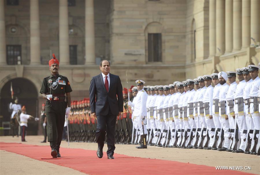 INDIA-NEW DELHI-EGYPTIAN PRESIDENT-VISIT