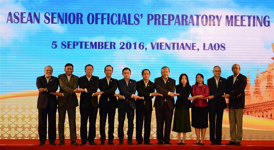 LAOS-VIENTIANE-ASEAN-SENIOR OFFICIALS