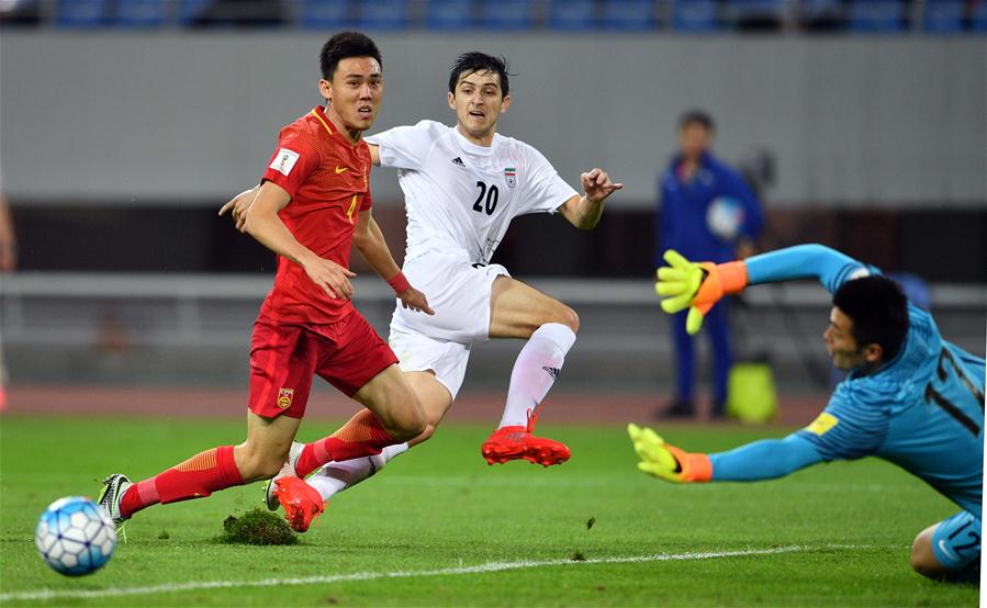 (SP)CHINA-SHENYANG-FOOTBALL-WORLD CUP-ASIAN QUALIFIER-CHN VS IRN 
