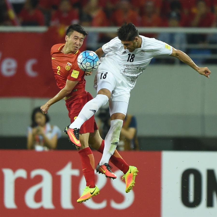 (SP)CHINA-SHENYANG-FOOTBALL-WORLD CUP-ASIAN QUALIFIER-CHN VS IRN