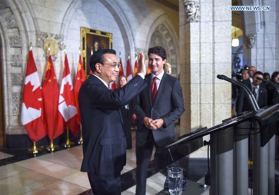 CANADA-OTTAWA-CHINA-LEADERS-PRESS CONFERENCE