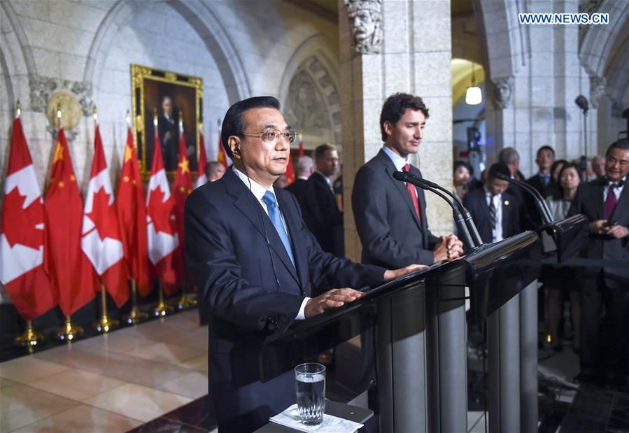 CANADA-OTTAWA-CHINA-LEADERS-PRESS CONFERENCE