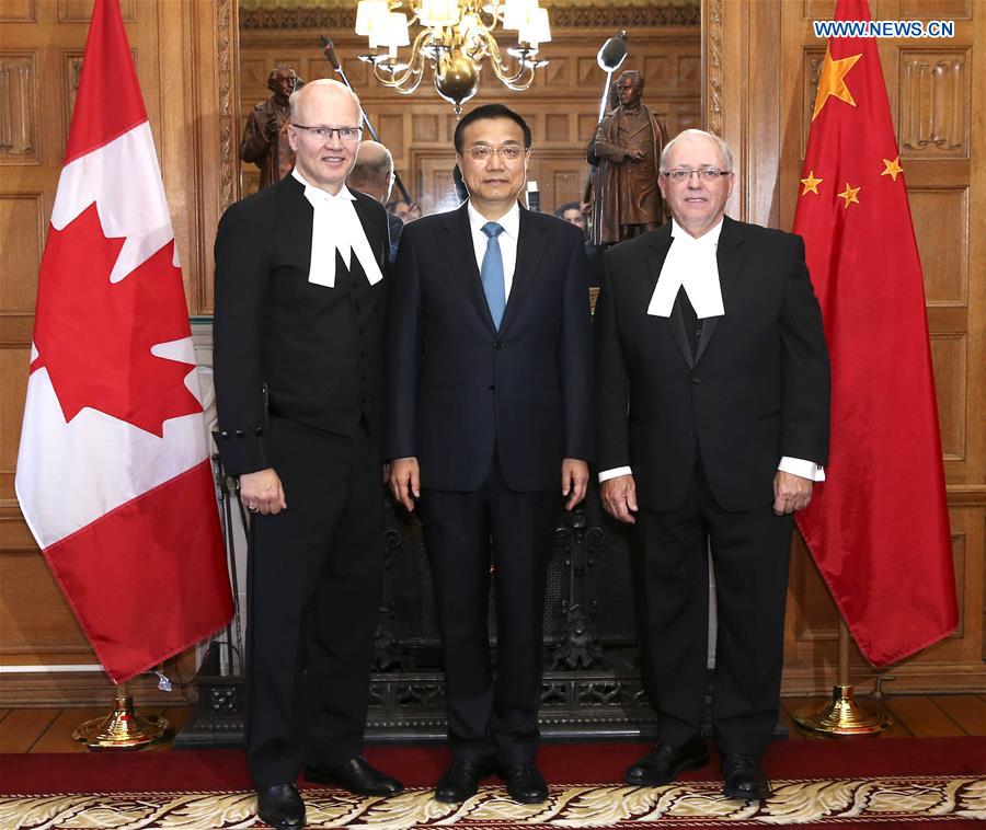CANADA-OTTAWA-CHINESE PREMIER-MEETING