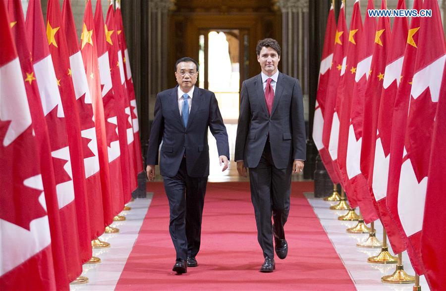 CANADA-OTTAWA-CHINA-LEADERS-SIGNING CEREMONY