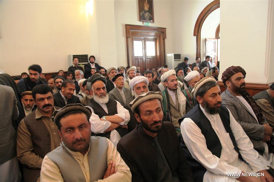 AFGHANISTAN-KABUL-PEACE DEAL-SIGNING