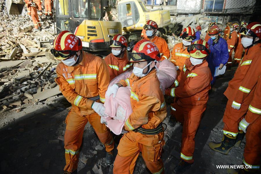 #CHINA-ZHEJIANG-WENZHOU-COLLAPSE ACCIDENT (CN)