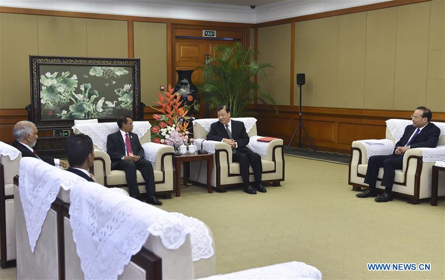 CHINA-CHONGQING-MALDIVES-LIU YUNSHAN-MEETING (CN)