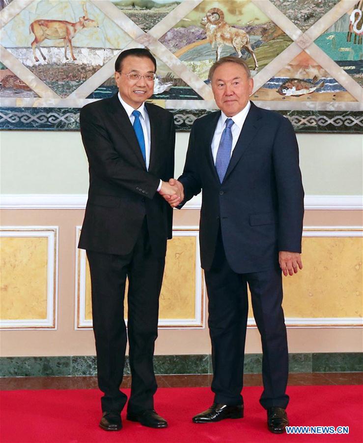KAZAKHSTAN-ASTANA-LI KEQIANG-MEETING