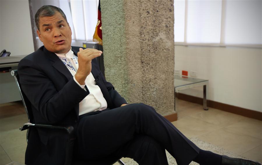 ECUADOR-QUITO-POLITICS-INTERVIEW
