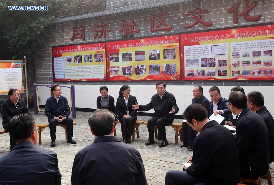 CHINA-SICHUAN-ZHANG DEJIANG-INSPECTION (CN)