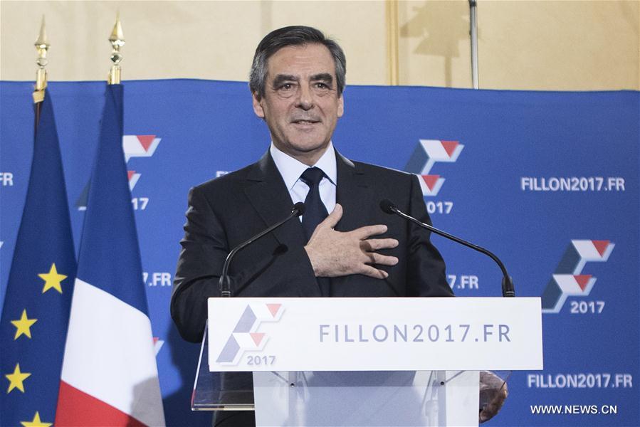 FRANCE-PARIS-FRANCOIS FILLON-PRESIDENTIAL ELECTION-CONSERVATIVE PRIMARY-WINNING