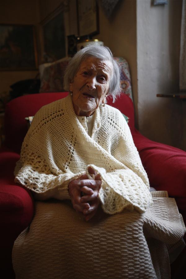 ITALY-VERBANIA-OLDEST LIVING WOMAN-117TH BIRTHDAY