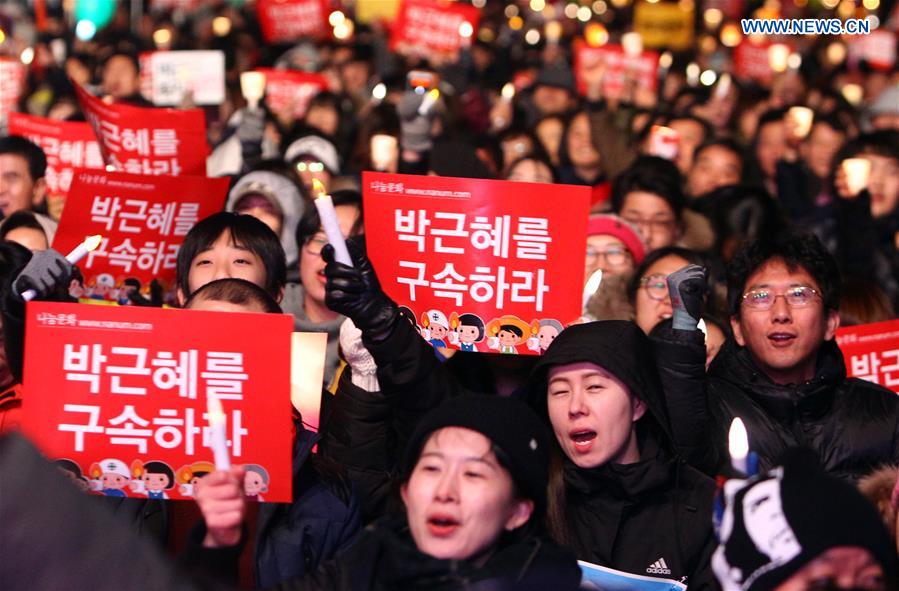 SOUTH KOREA-SEOUL-PRESIDENT-RALLY