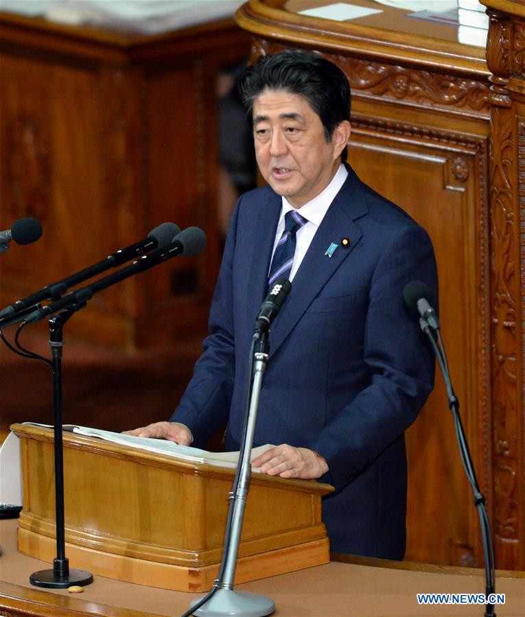 JAPAN-TOKYO-POLITICS-PARLIAMENT-SHINZO ABE
