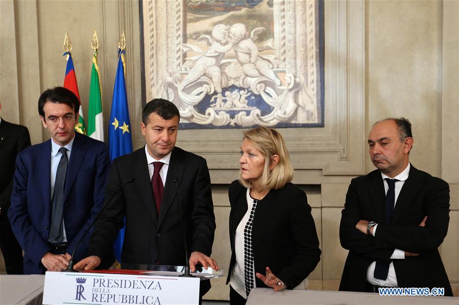 ITALY-ROME-TRANSITIONAL GOVERNMENT-PRESIDENT-CONSULTATIONS