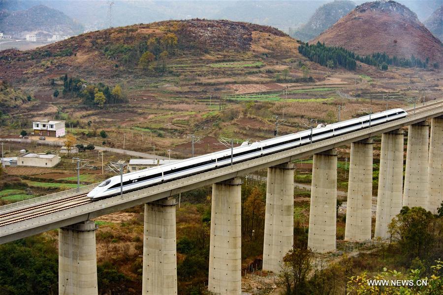 CHINA-HIGH-SPEED RAILWAY-EAST-WEST-OPERATION (CN) 