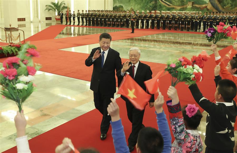 CHINA-BEIJING-XI JINPING-VIETNAM-NGUYEN PHU TRONG-TALKS (CN)