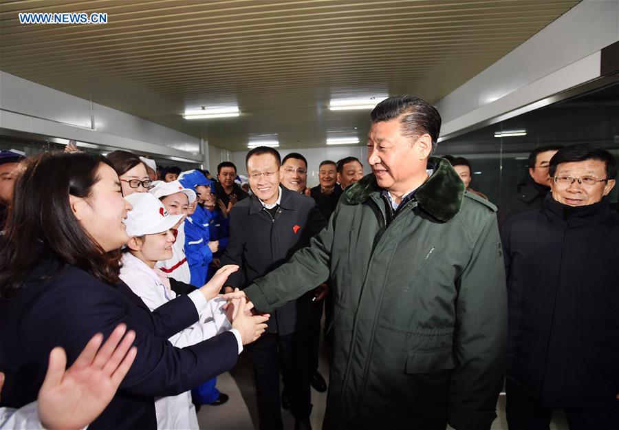 CHINA-HEBEI-XI JINPING-INSPECTION-POVERTY ALLEVIATION (CN)
