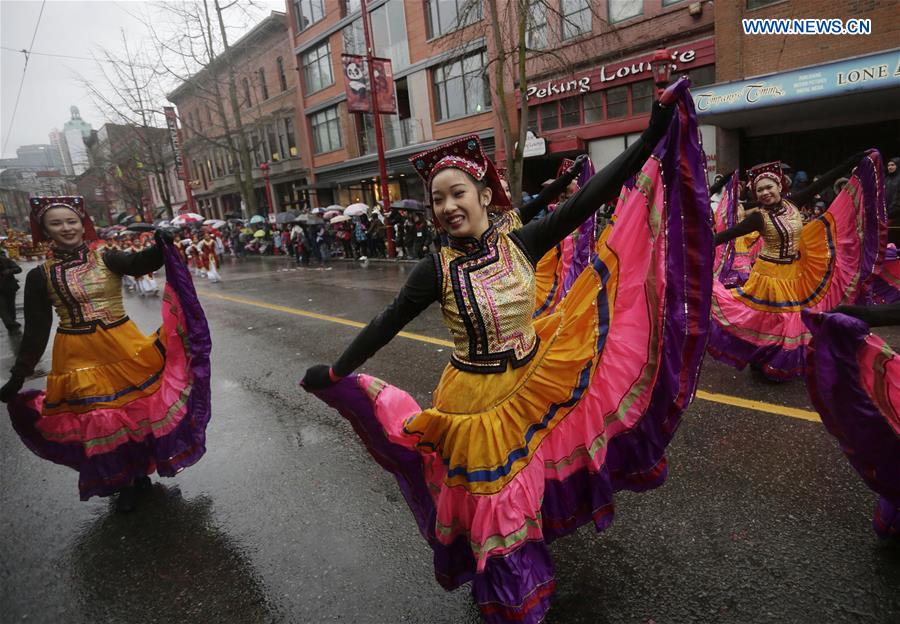 CANADA-VANCOUVER-CHINESE LUNAR NEW YEAR-PARADE