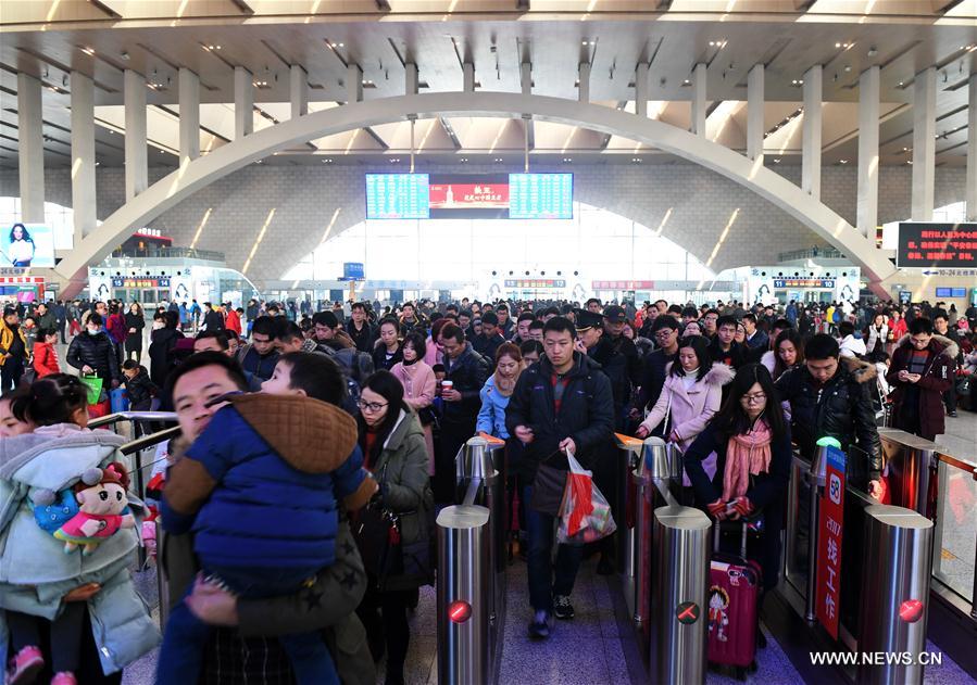 CHINA-SPRING FESTIVAL-RAILWAY TRANSPORTATION (CN)