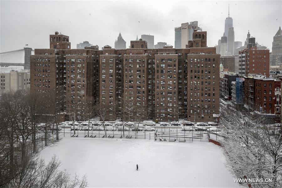 U.S.-NEW YORK-HEAVY SNOW