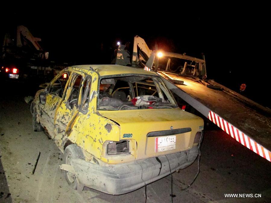 IRAQ-BAGHDAD-SUICIDE CAR BOMB