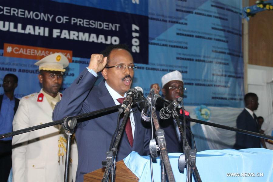 SOMALIA-MOGADISHU-NEW PRESIDENT-INAUGURATION CEREMONY