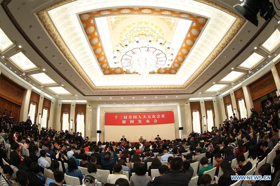 (TWO SESSIONS) CHINA-BEIJING-NPC-PRESS CONFERENCE (CN)