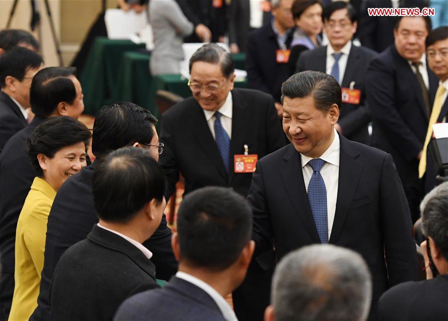 (TWO SESSIONS)CHINA-BEIJING-XI JINPING-CPPCC-PANEL DISCUSSION (CN)