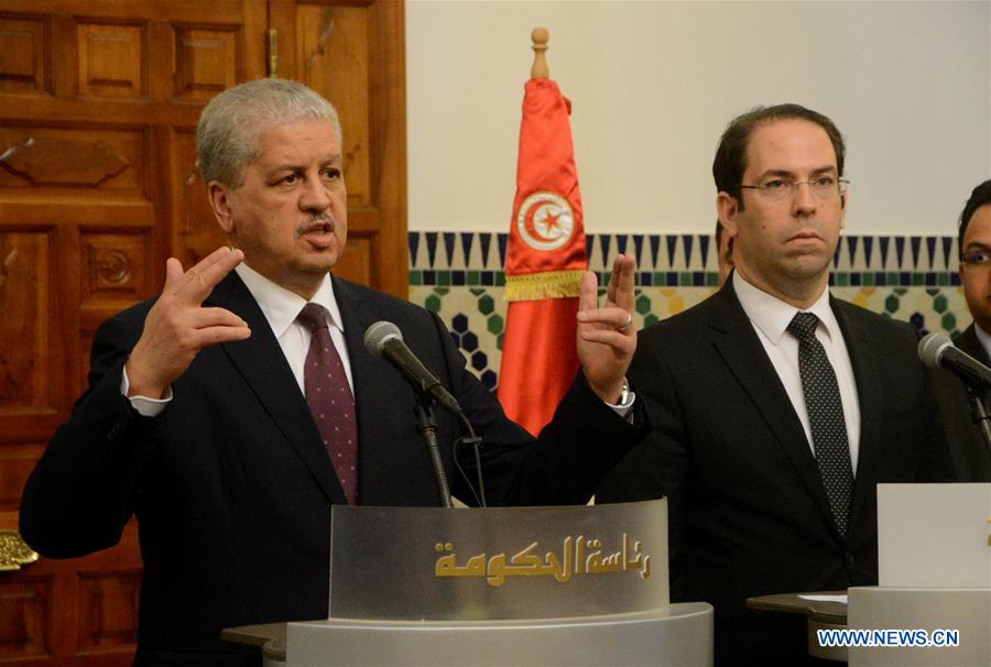 TUNISIA-TUNIS-ALGERIA-PM-VISIT