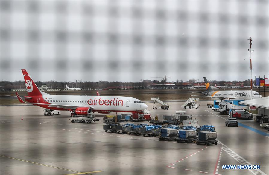 GERMANY-BERLIN-AIRPORTS-STRIKE