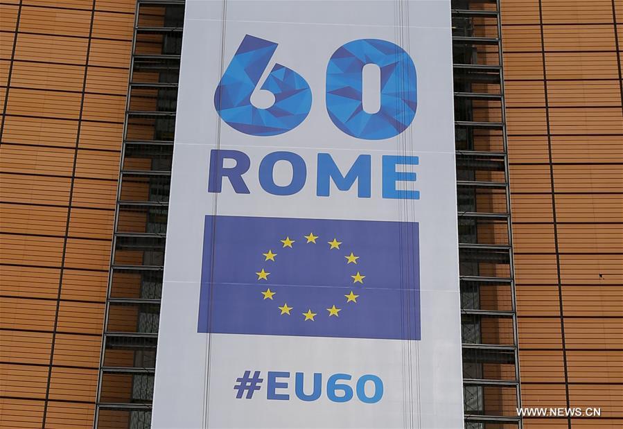 BELGIUM-BRUSSELS-EU-ROME-60TH ANNIVERSARY