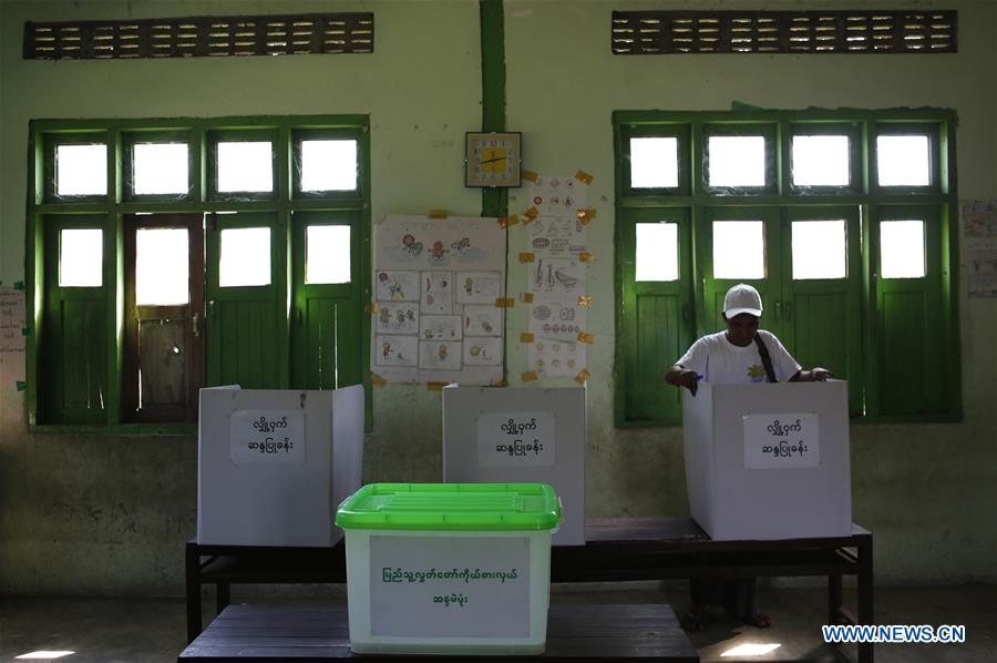 MYANMAR-YANGON-BY-ELECTIONS-PREPARATION