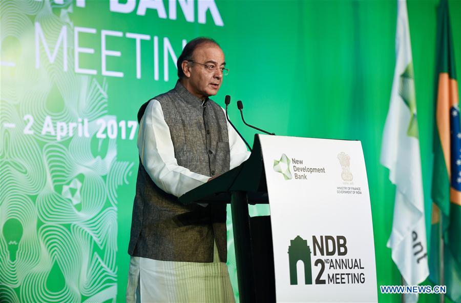 INDIA-NEW DELHI-NEW DEVELOPMENT BANK-2ND ANNUAL MEETING