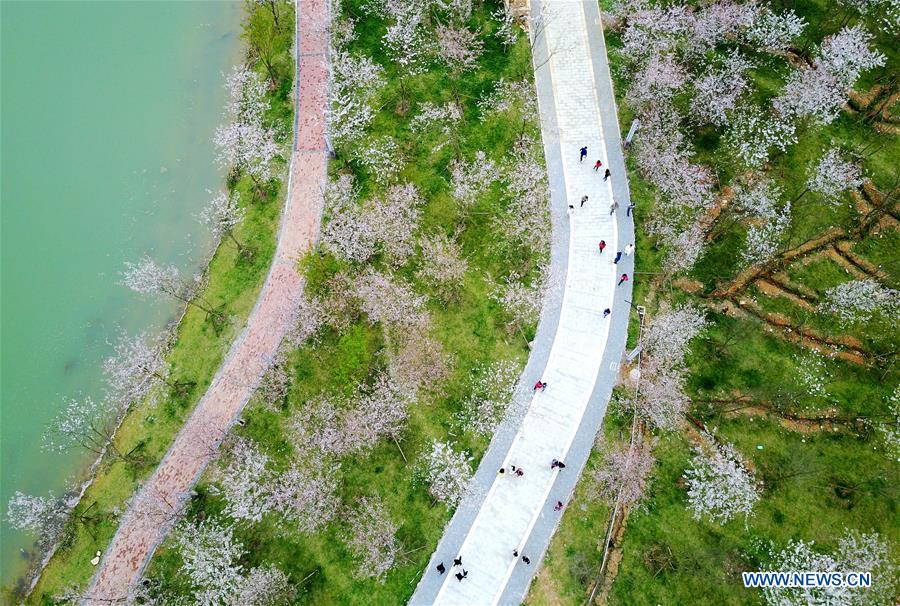 #CHINA-AERIAL VIEW-SPRING SCENERY (CN)
