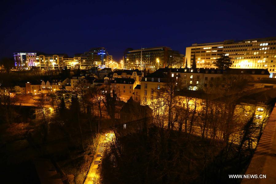 LUXEMBOURG-NIGHT VIEW