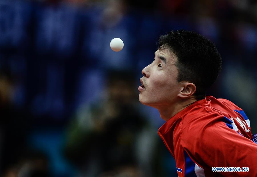 (SP)CHINA-WUXI-TABLE TENNIS-2017 ITTF ASIAN CHAMPIONSHIPS-MEN'S TEAM QUARTERFINAL(CN)