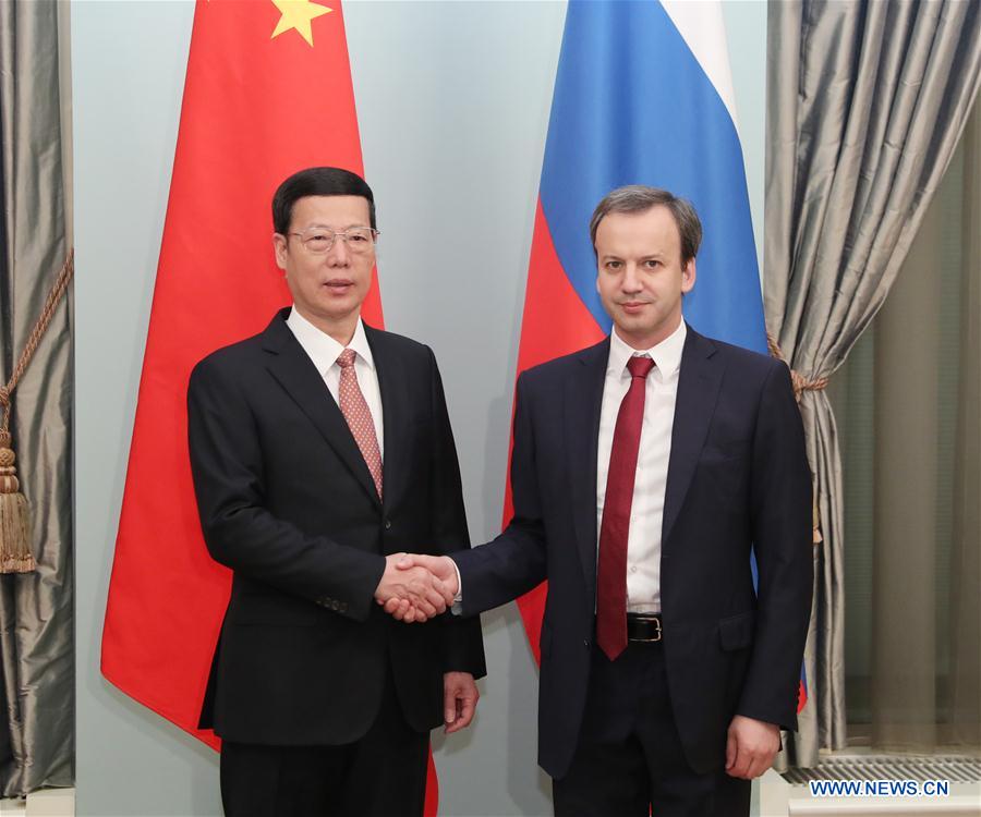 RUSSIA-MOSCOW-ZHANG GAOLI-ENERGY-COOPERATION (CN)