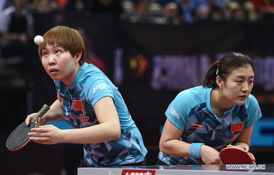 (SP)CHINA-WUXI-TABLE TENNIS-ASIAN CHAMPIONSHIPS-WOMEN'S DOUBLES 
