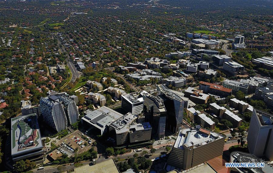 SOUTH AFRICA-JOHANNESBURG-AERIAL VIEW