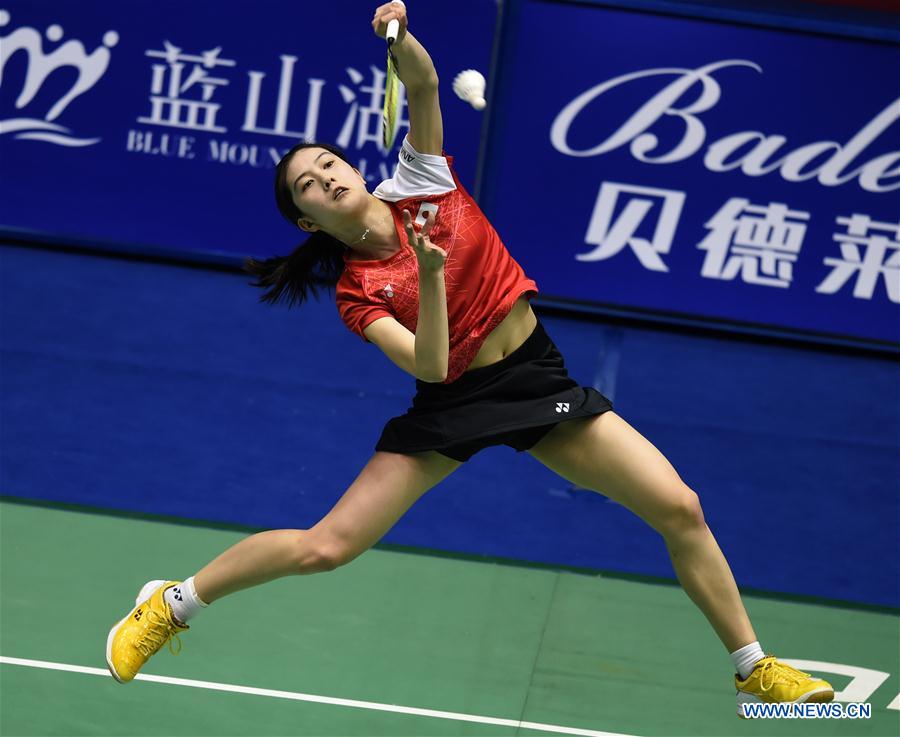 Highlights of China Masters Badminton Tournament quarterfinals Xinhua